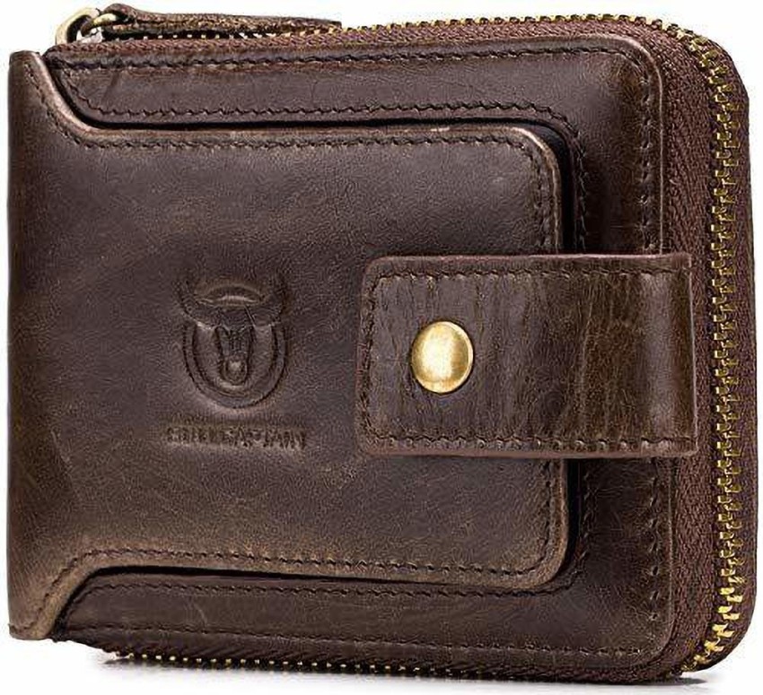 Al Fascino Brown wallet Purse for Men Leather mens Wallets for Men purses  for men Genuine rfid wallet Mens Wallet genuine leather wallet mens wallets