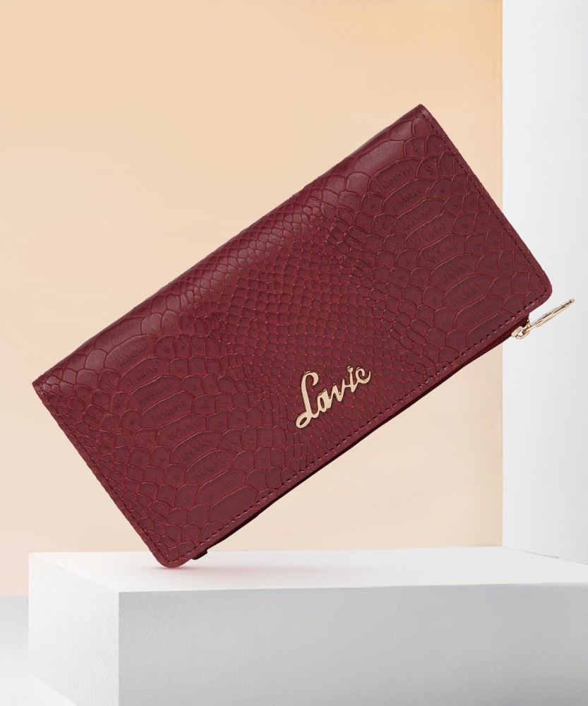 LAVIE Women Casual Red Artificial Leather Wallet