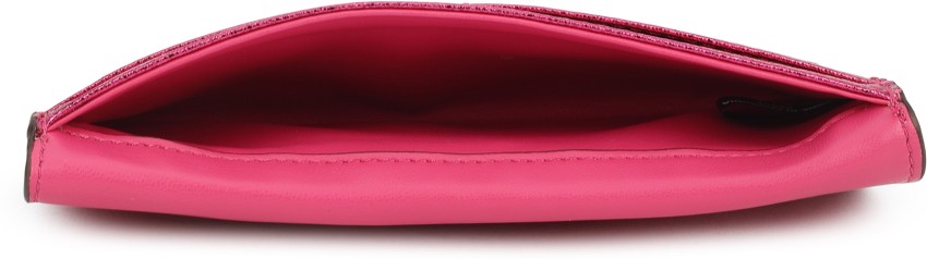 DKNY Women Casual Pink Artificial Leather Wallet Pink Price in India Flipkart