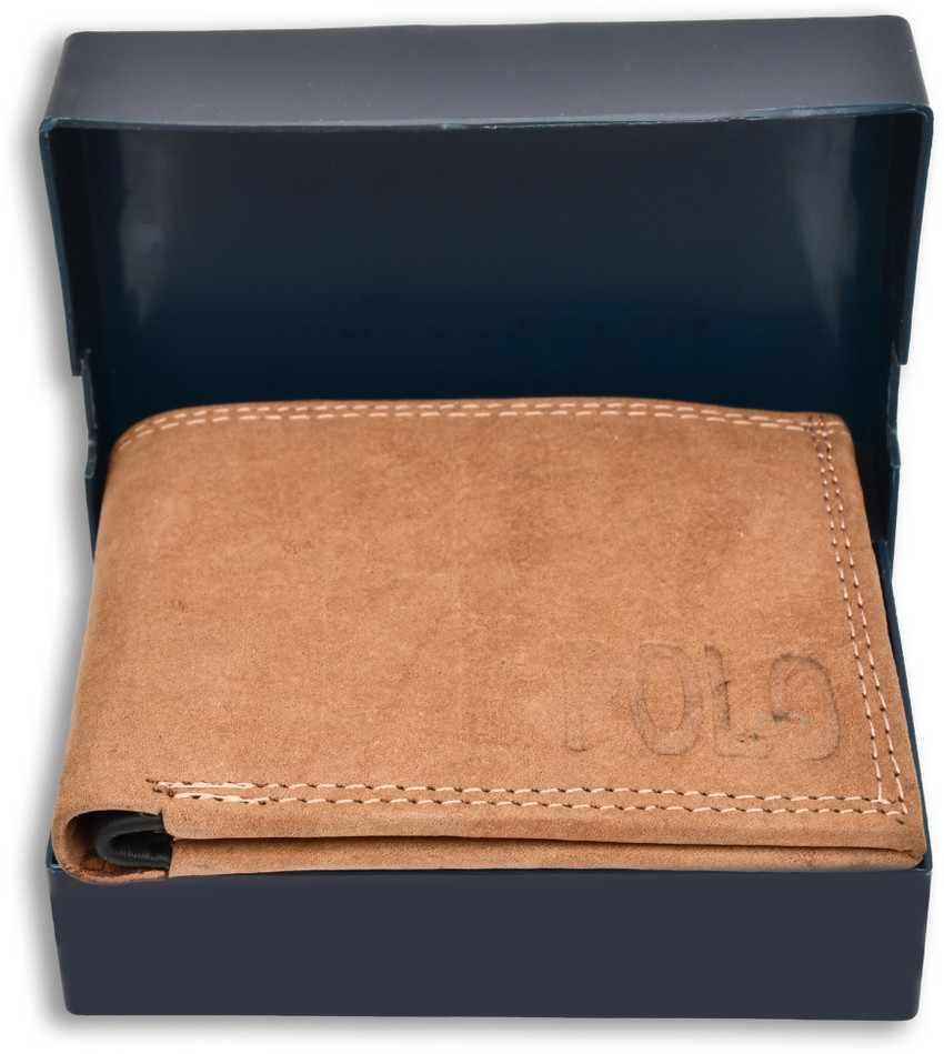BFIVE Men Formal Brown Genuine Leather Wallet Tan Price in India