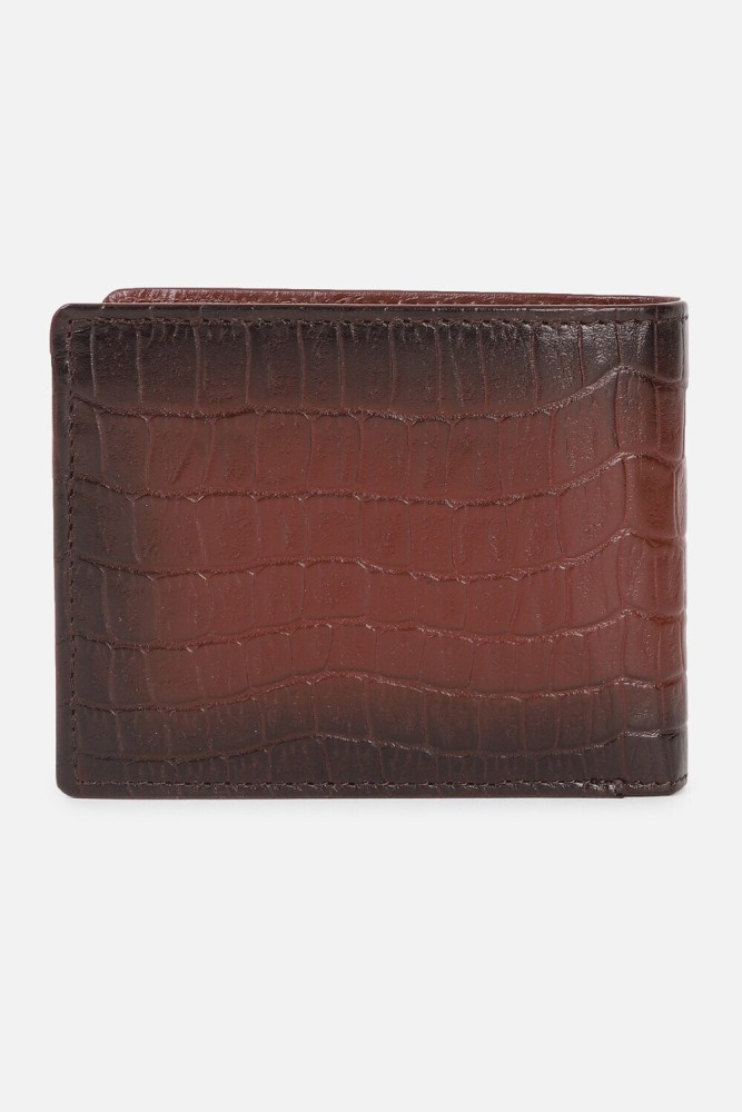 Louis Philippe Red Leather Wallet