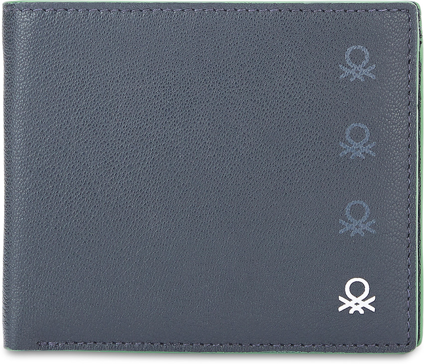 United Colors of Benetton Men Blue Genuine Leather Wallet Navy Price in India Flipkart