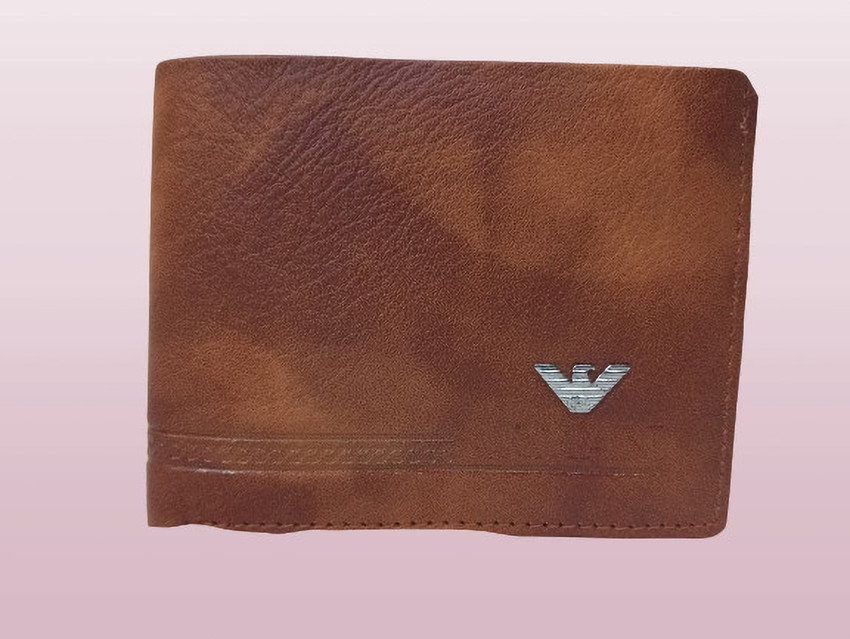 SAAD Men Gold Artificial Leather Wallet GOLD - Price in India 