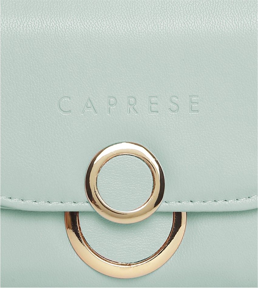 Caprese Women Blue Artificial Leather Wallet Neo Aqua - Price in India