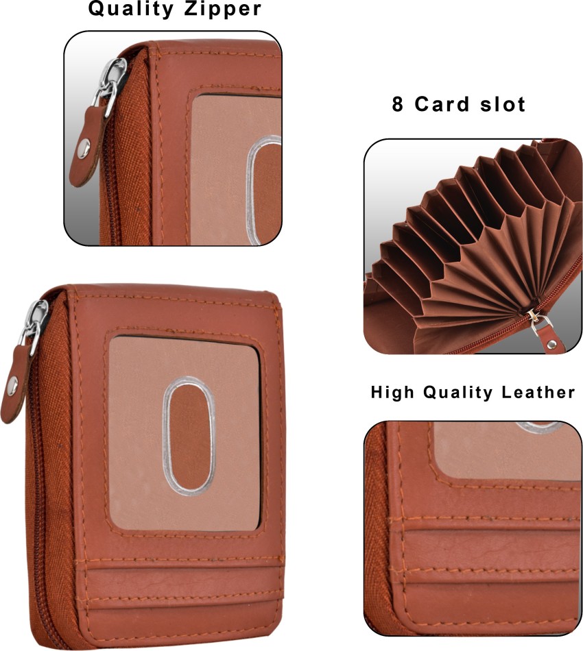 Lorenz Men Casual, Formal Tan Genuine Leather Wallet