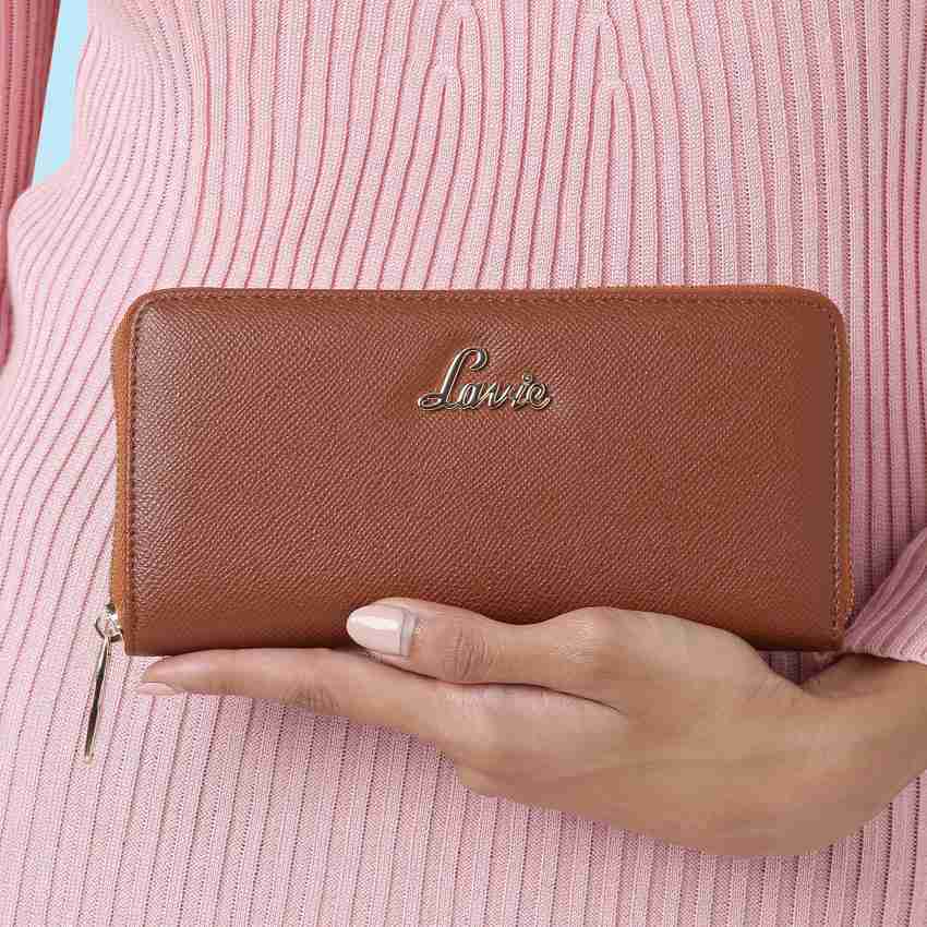 Buy Lavie Basic Brown Leather Wallet Party Fashion Lv Louis Wallet