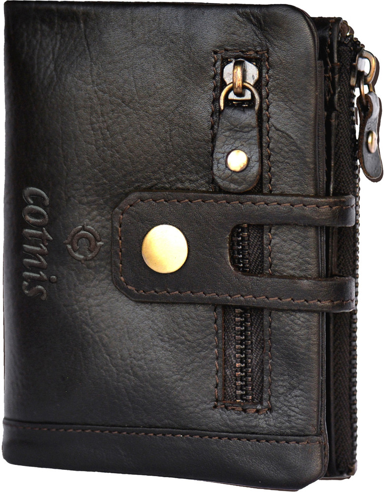 Cotnis Men Women Trendy Formal Travel Tan Genuine Leather Wallet TAN ANTIQUE Price in India Flipkart