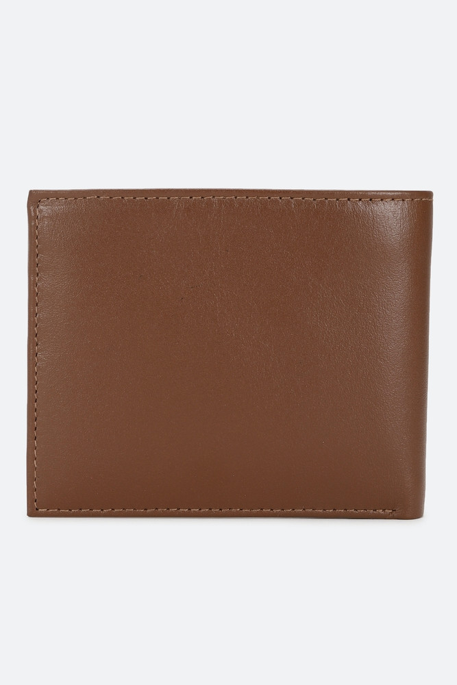 Allen Solly Men Casual Brown Genuine Leather Wallet Brown Price