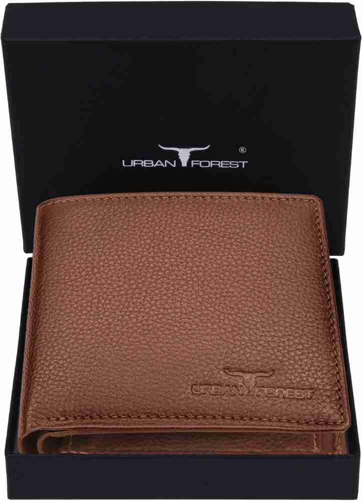 URBAN FOREST Men Casual Trendy Formal Travel Brown Genuine Leather Wallet REDWOOD Price in India Flipkart