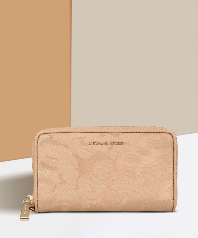 MICHAEL KORS Women Casual Khaki Artificial Leather Wallet CAMEL Price in India Flipkart