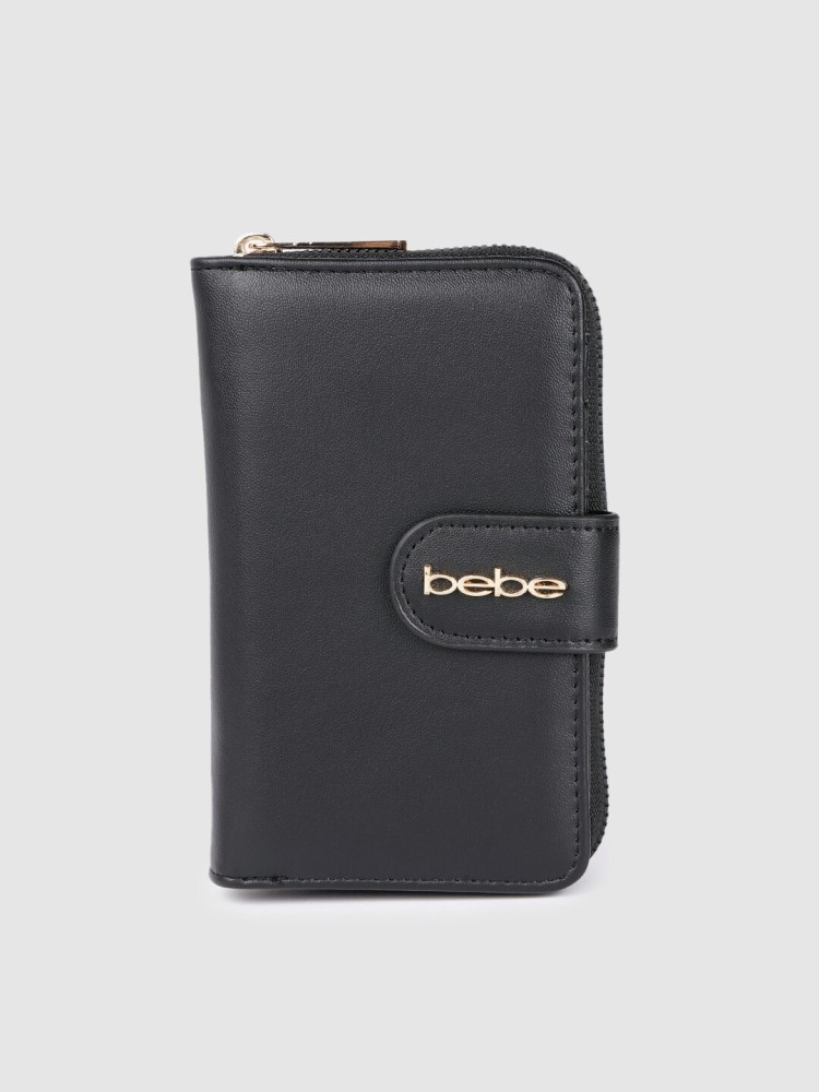 Bebe best sale black wallet