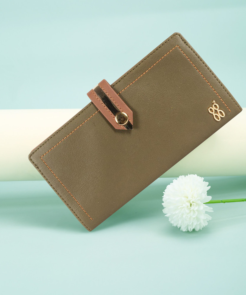 Baggit Women Casual Green Artificial Leather Wallet GREEN Price in India Flipkart
