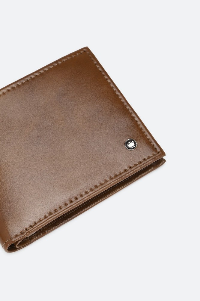 Louis Philippe Wallets : Buy Louis Philippe Brown Textured Wallet Online