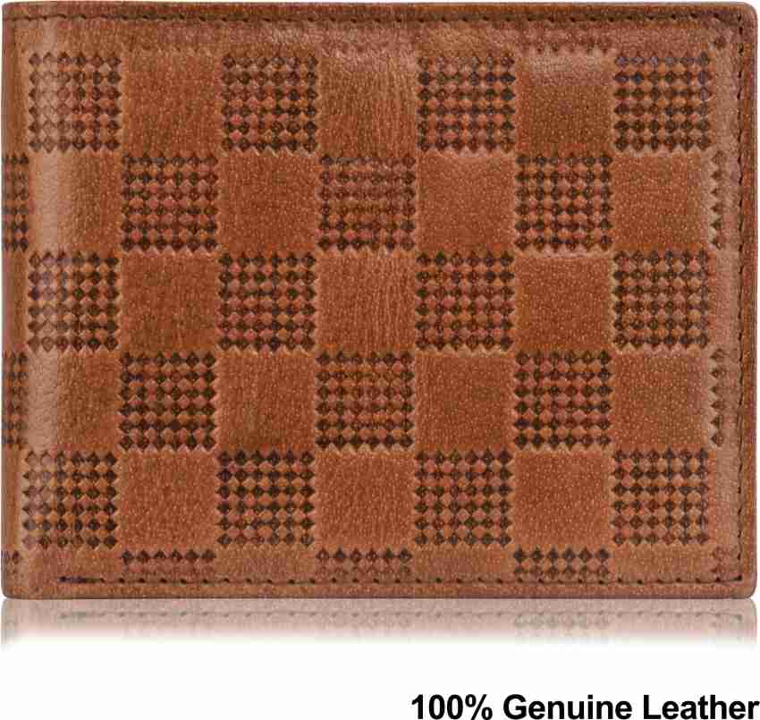 LORENZ Men Casual, Formal Tan Genuine Leather Wallet Tan - Price