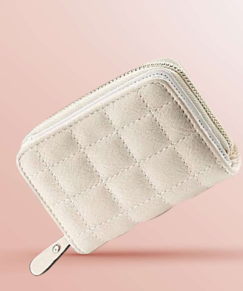 SYGA Women White Artificial Leather Wallet Rice White Price in