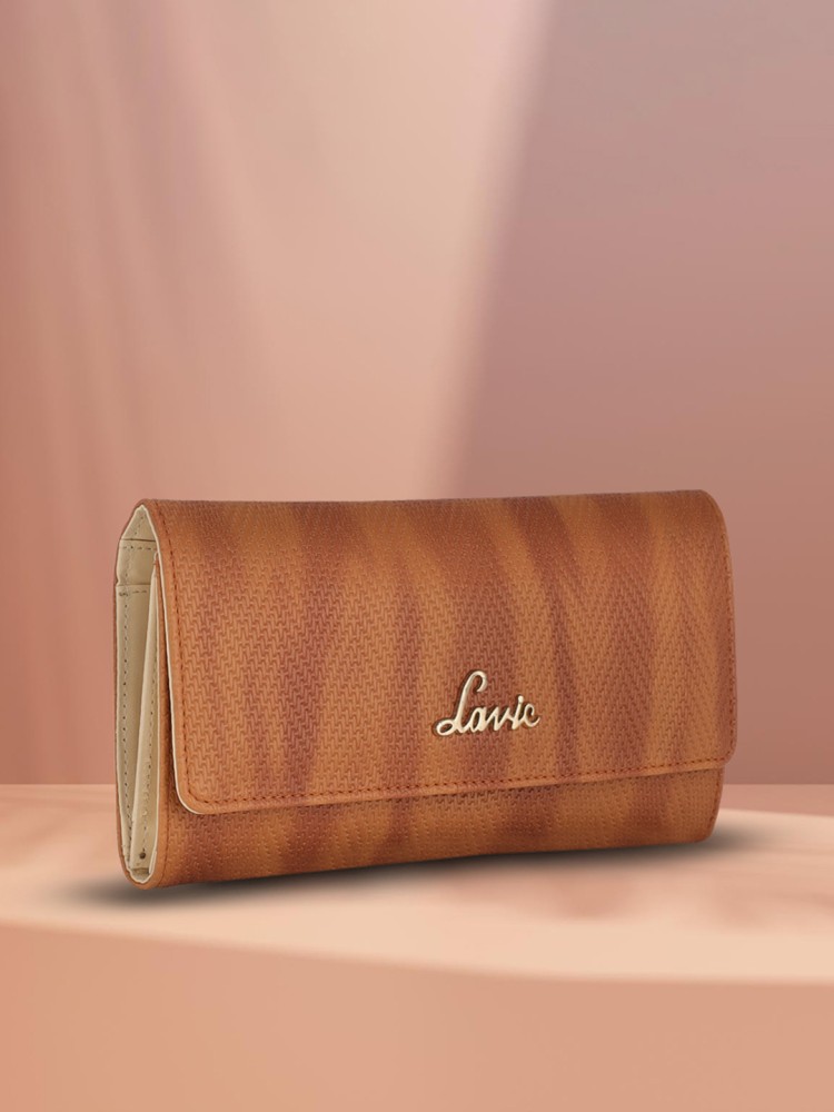 Buy Lavie Basic Brown Leather Wallet Party Fashion Lv Louis Wallet