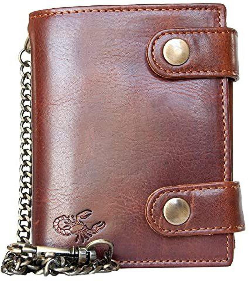 Ashwood Men Formal Brown Genuine Leather Wallet brown - Price in India