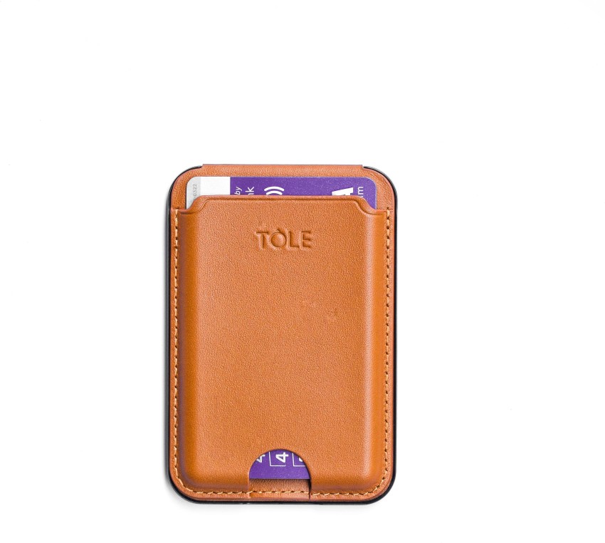 Leather wallet with stand, magsafe iphone wallet, tole in India
