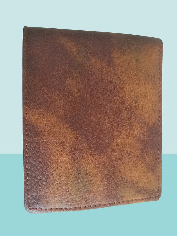 SAAD Men Gold Artificial Leather Wallet Gold - Price in India 