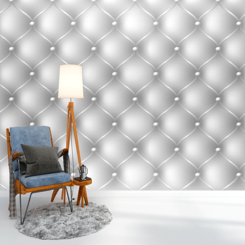 Urban Touch Modern Designer White  Grey Premium Quality Wallpaper   WallMantra