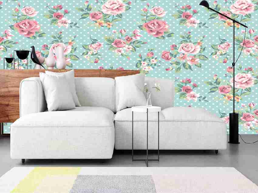 Wallpaperroll Floral & Botanical Multicolor Wallpaper Price in India - Buy  Wallpaperroll Floral & Botanical Multicolor Wallpaper online at