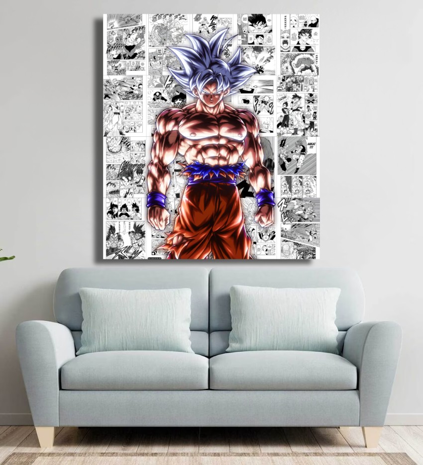 Goku Manga Collage Poster Set - Set of 20, 210 mm x 297 mm