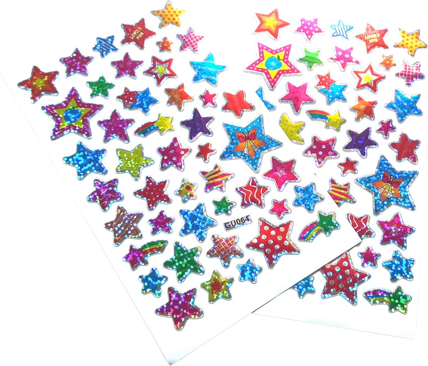 Feliciay 500 Golden Star Smile stickers rouleau, école Classe bonus enfants  Glitter autocollant autocollant, fête décoration autocollant smiley (smiley  face) : : Cuisine et Maison