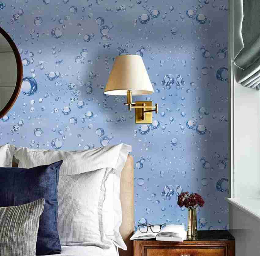 J K Collection Decorative Blue Wallpaper Price in India Buy J K