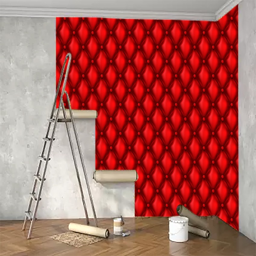 Red with Black 3D Stone Brick PVC Vinyl Home Wall PaperWallpaper  China  Wall Sticker Wall Paper  MadeinChinacom
