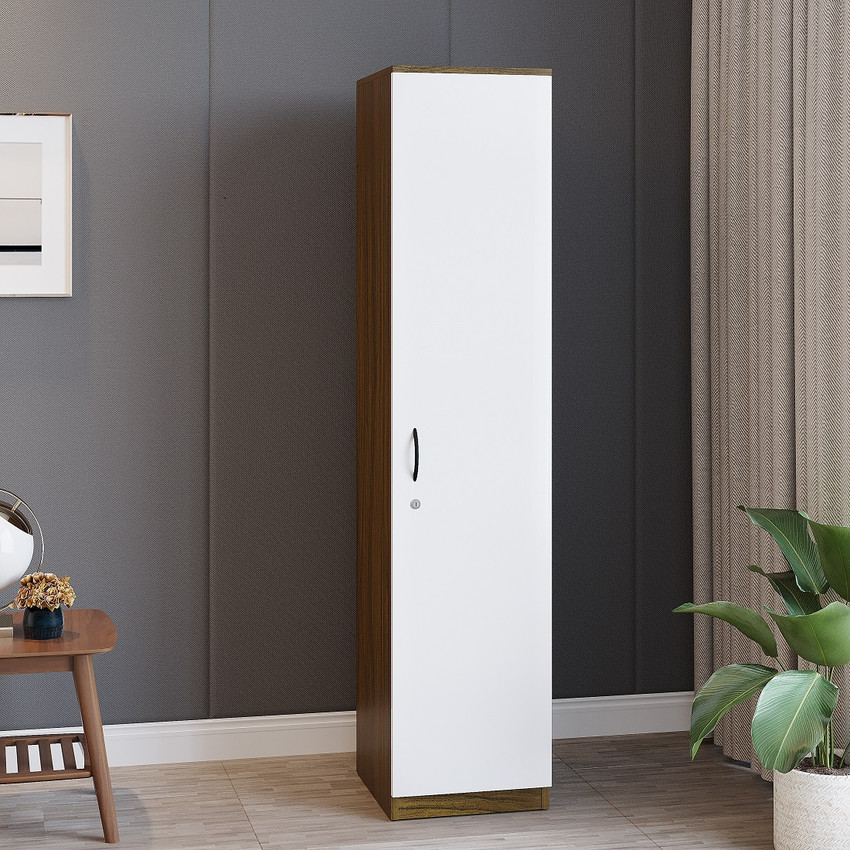 Single door sales wardrobe pepperfry