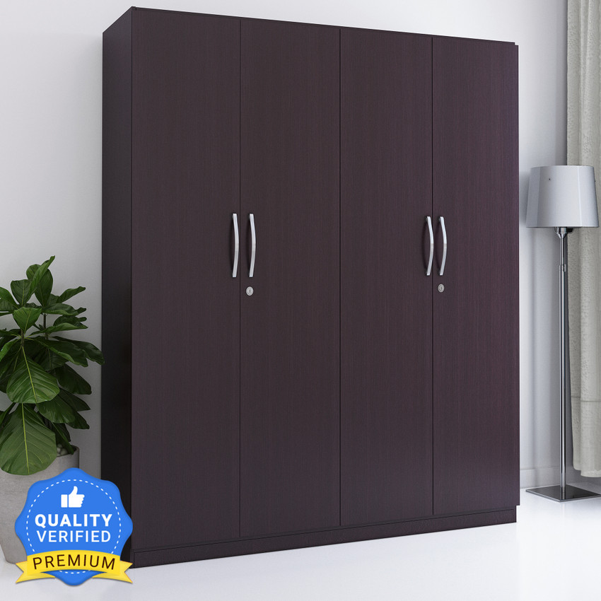 Flipkart Perfect Homes Olympus Engineered Wood 4 Door Wardrobe