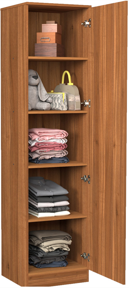 One door cupboard with clearance shelves