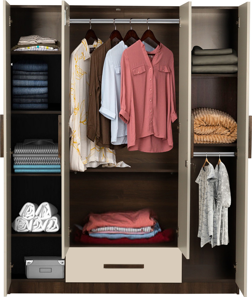 Manja 4 door wardrobe deals
