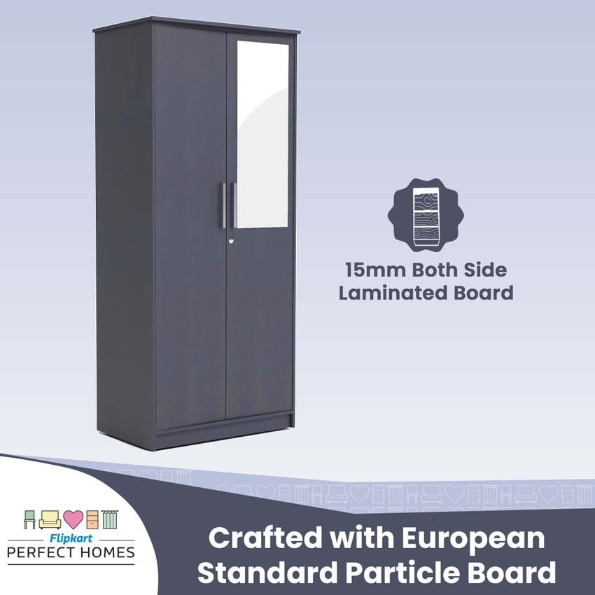 Flipkart perfect homes julian engineered wood 2 door wardrobe sales