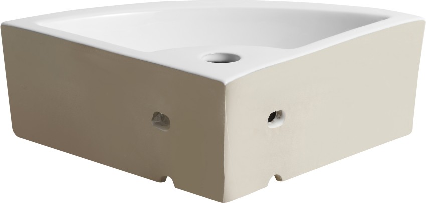 Square Heavy Duty And Floor Mounted With Glossy Finish Ceramic