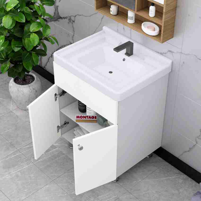 MONTAGE Wash Basin with Cabinet Bathroom Vanity WaterProof HDHMR