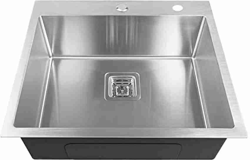 Prestige Single Oval Bowl Drain Board Kitchen Sink