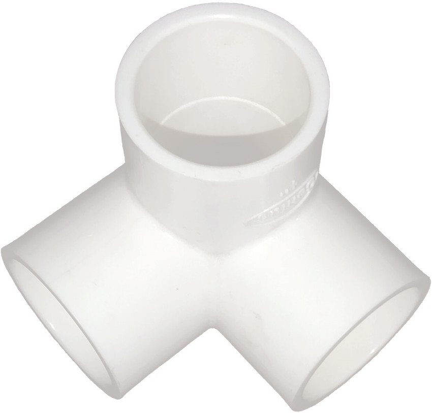 DEHRAN UPVC 3 Way Elbow 1 Inchi Pipe Fitting for Bathroom and