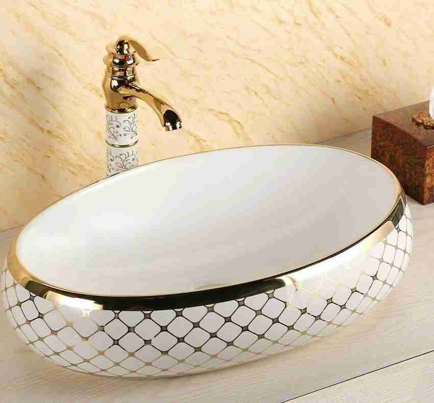 Oval basin store