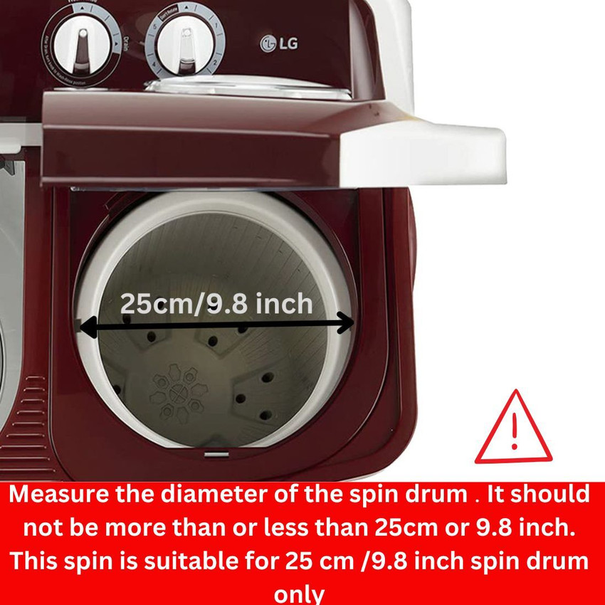 Lg semi automatic washing sales machine dryer lid