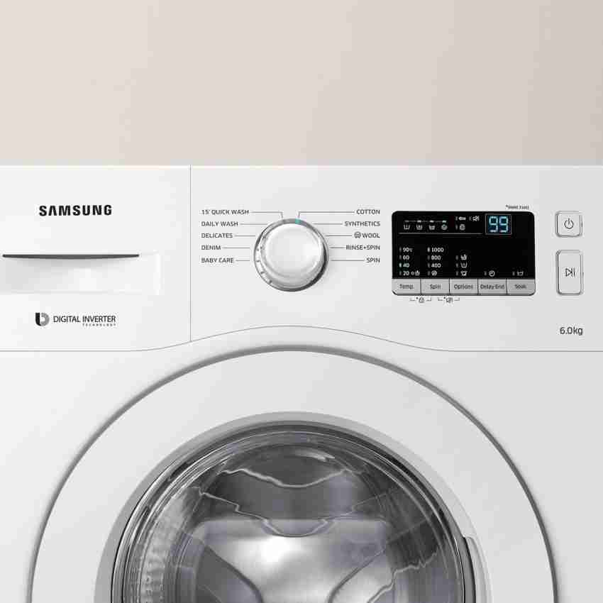 samsung digital inverter washing machine 6kg front load