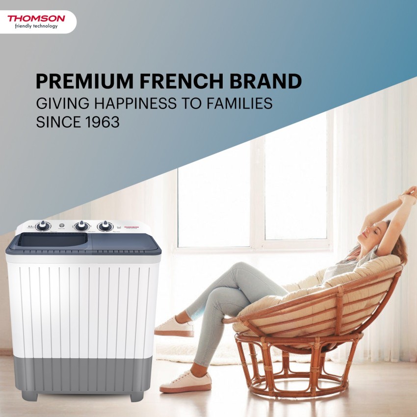 thomson 6.5 kg semi automatic washing machine