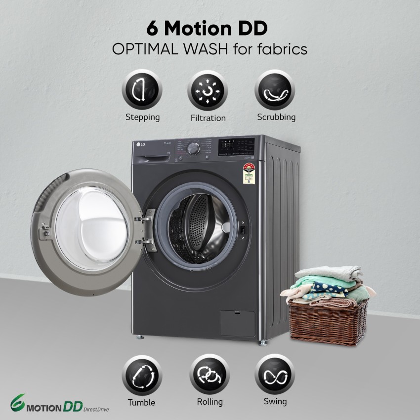 Lg fully automatic washing on sale machine direct drive