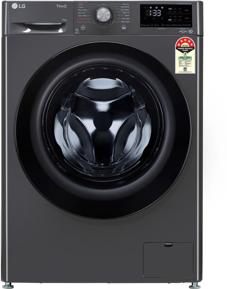 lg front load washing machine 9kg