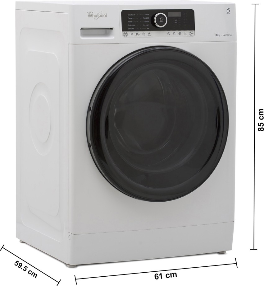 whirlpool 9kg front loader