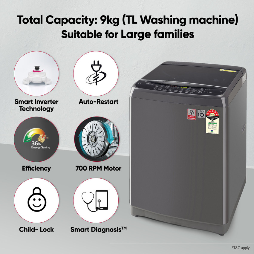LG Kg Fully Automatic Top Loading Washing Machine Trichy