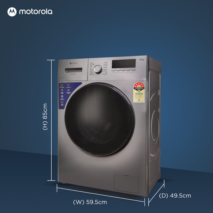 Motorola washing machine 8kg cheap