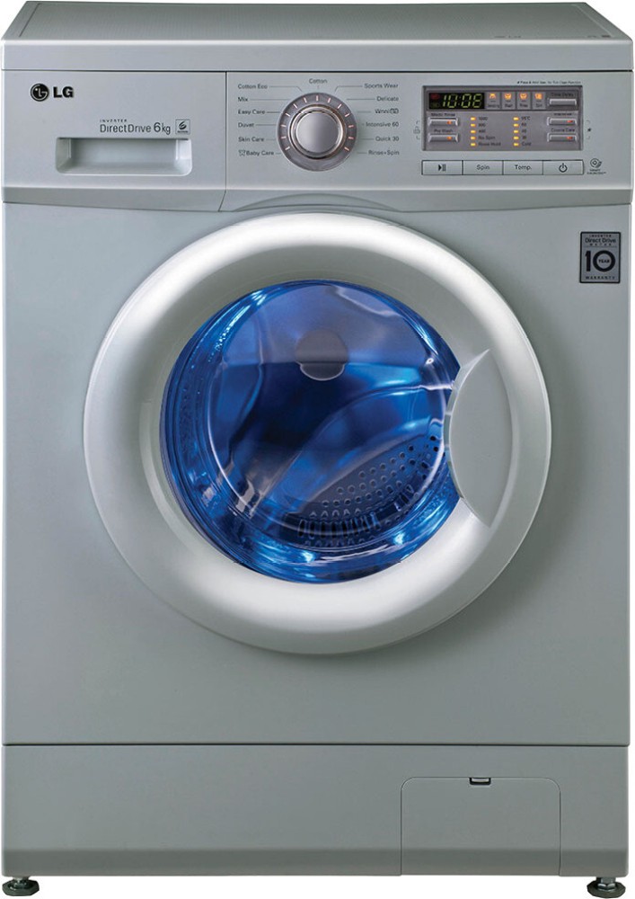 lg 6kg front load washing machine direct drive