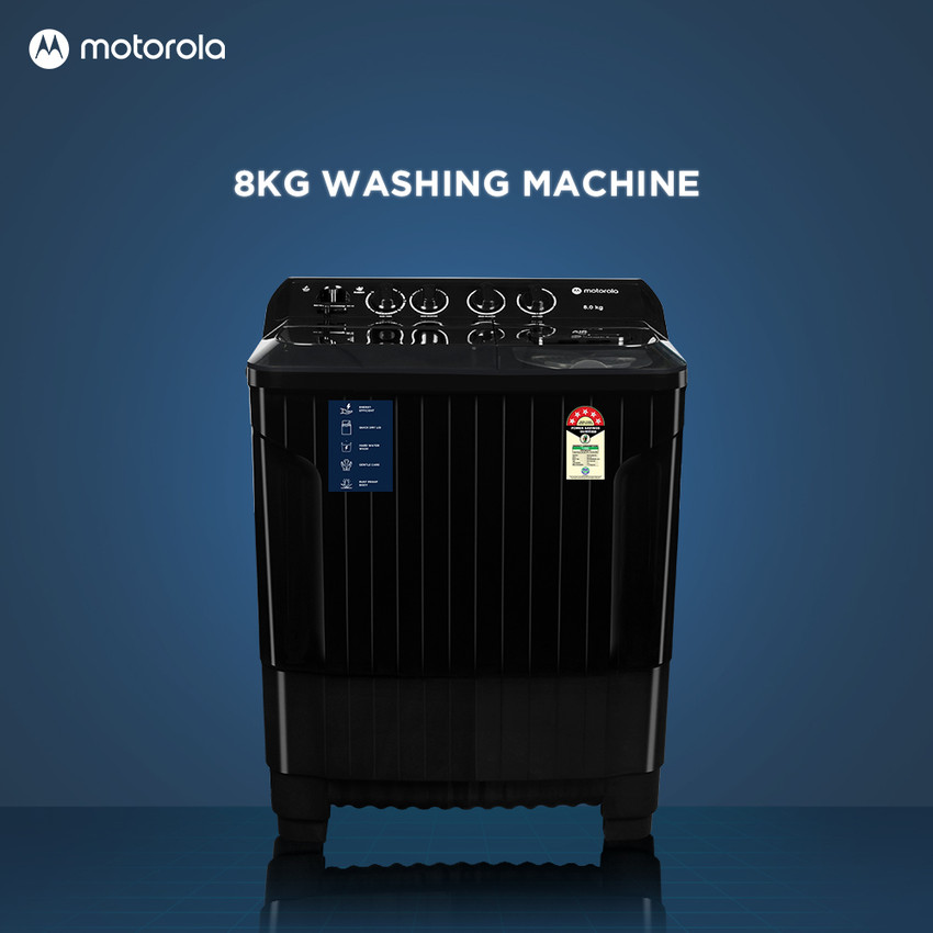 Motorola washing machine 8kg outlet