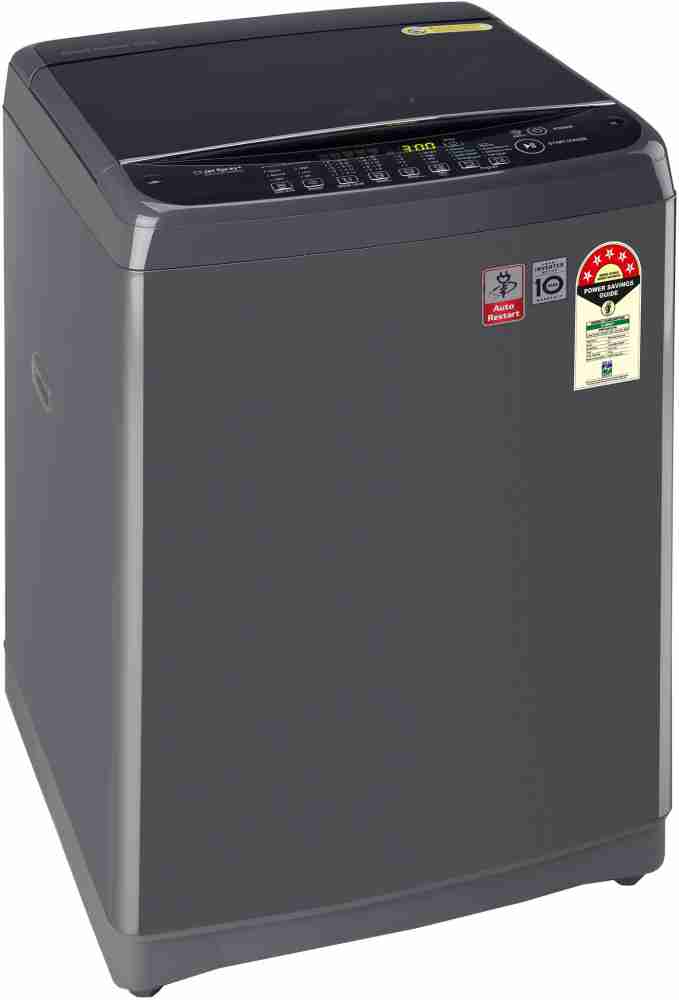 Buy LG 10 kg 5 Star Inverter Fully Automatic Top Load Washing Machine  (T10SJMB1Z.ABMQEIL, Smart Inverter Technology, Middle Black) Online - Croma